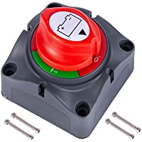 Interruptor de Desconexión de Batería- 12V-48V Aislador de Batería Interruptor Principal de Corte de Potencia…